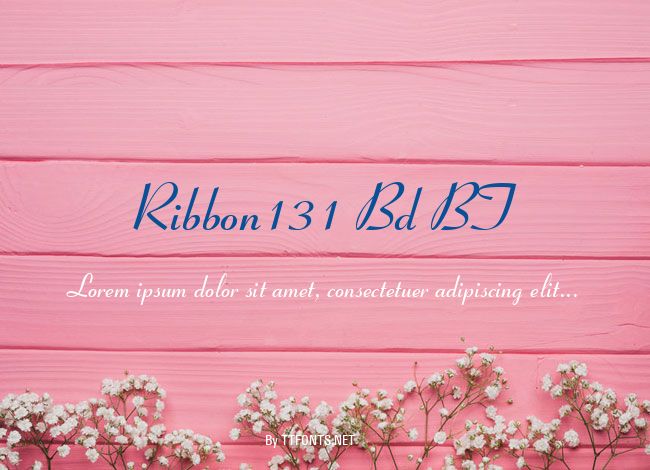 Ribbon131 Bd BT example